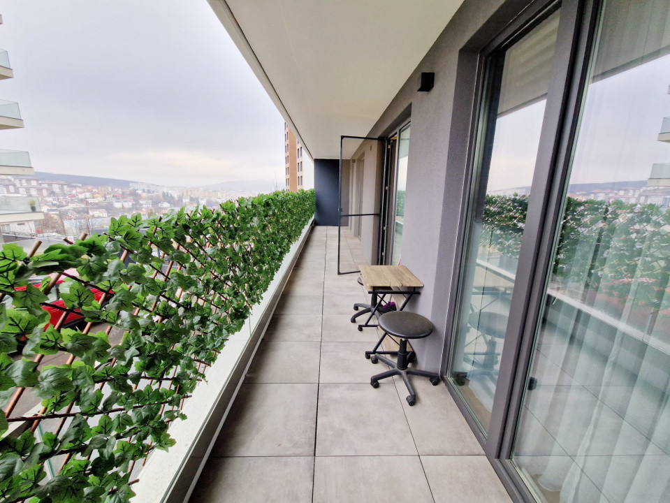 Apartament 3 camere, 82 mp, 2 terase, parcare si boxa, Frunzișului