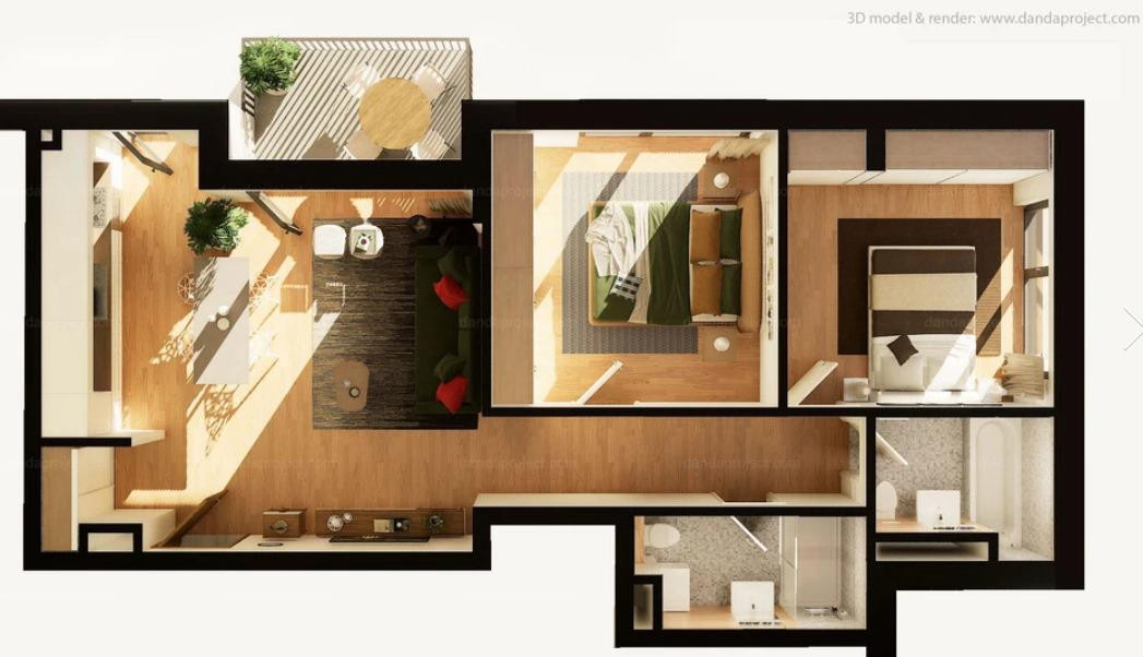 Apartament de 2 camere, Intre Lacuri , Bloc Nou!