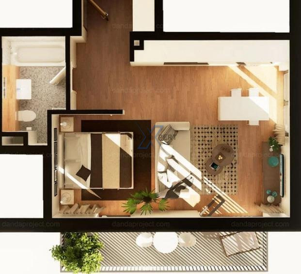 Apartament de 2 camere, Intre Lacuri , Bloc Nou!