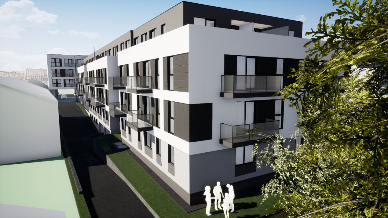 Apartament de 3 camere, semidecomandat, bloc nou, zona Pod IRA