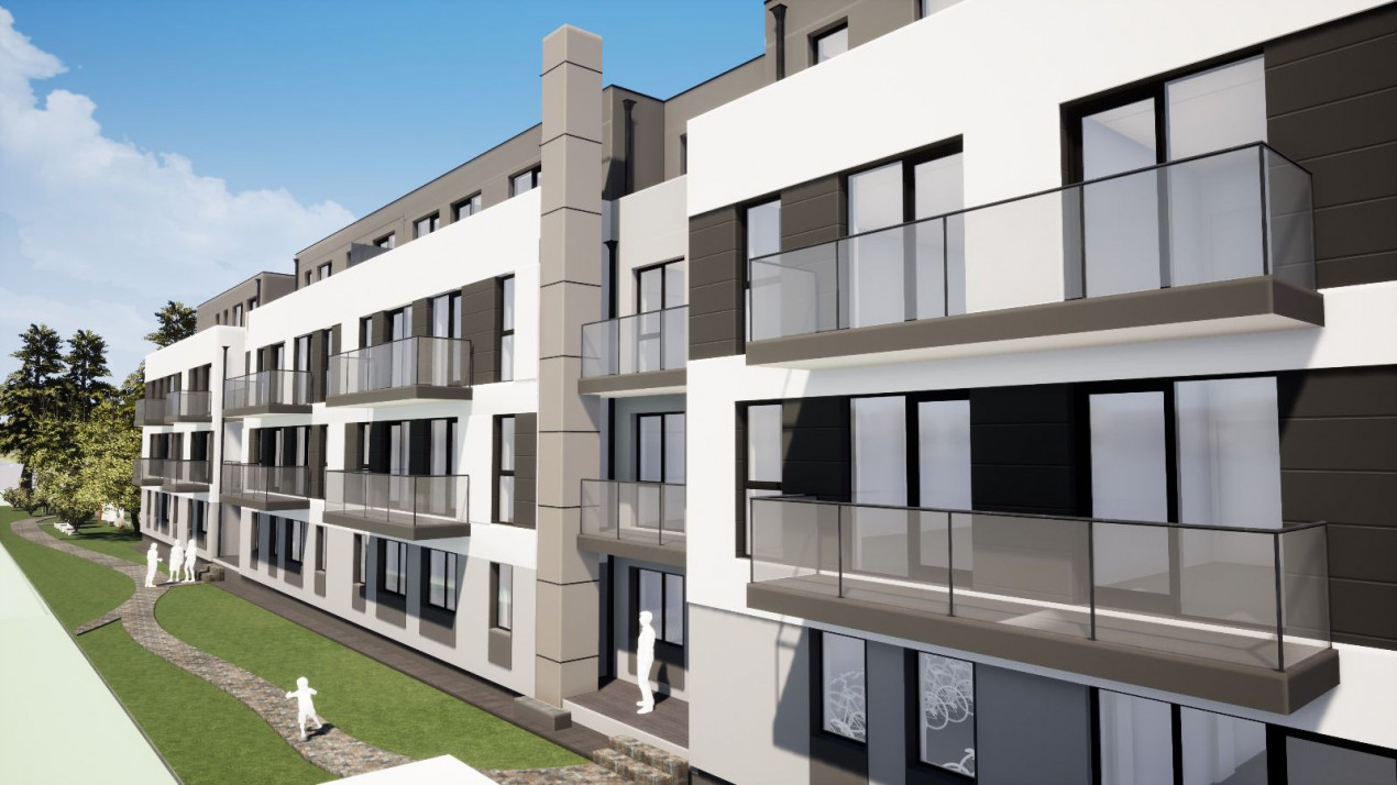 Apartament de 3 camere, semidecomandat, bloc nou, zona Pod IRA