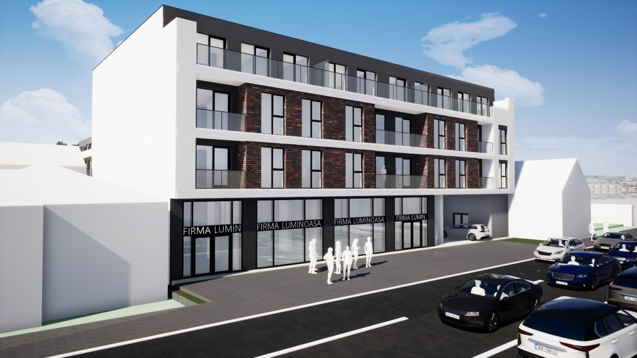Apartament de 3 camere, semidecomandat, bloc nou, zona Pod IRA