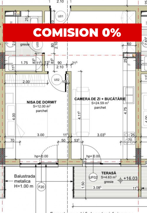 Apartamente de 1,2,3 camere finisate, zona Eroilor, Floresti!