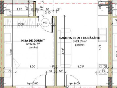 Apartamente de 1,2,3 camere finisate, zona Eroilor, Floresti!