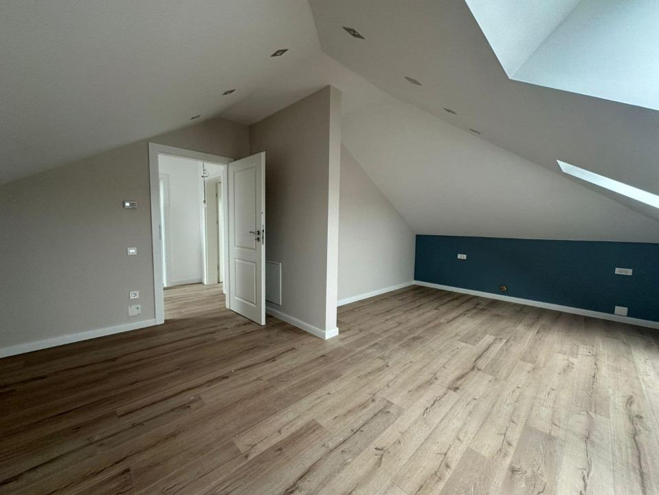 Duplex finisat si mobilat 210 mp utili, 175 mp curte, Borhanci