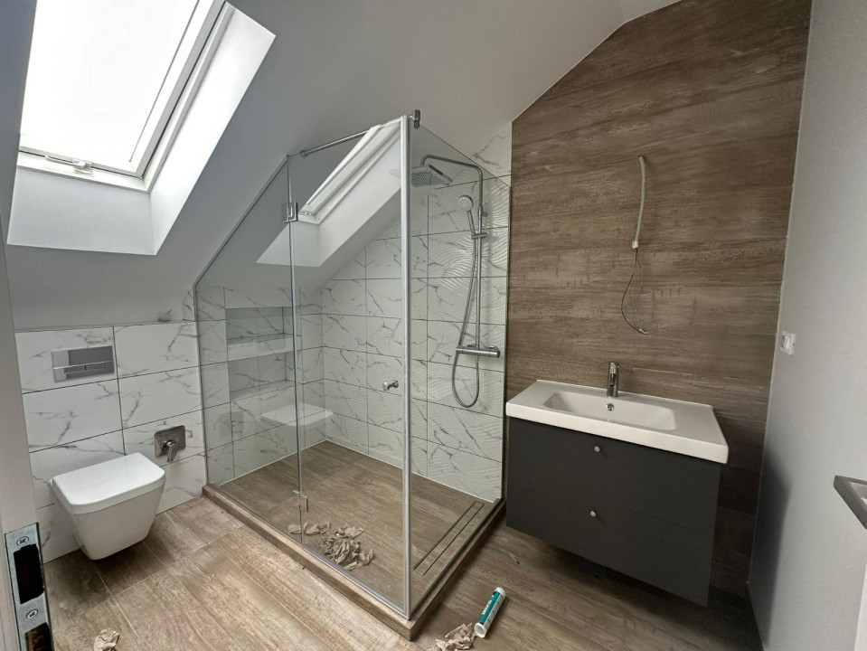 Duplex finisat si mobilat 210 mp utili, 175 mp curte, Borhanci