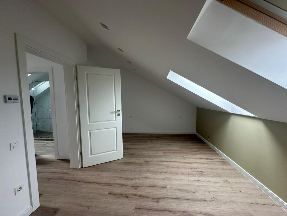 Duplex finisat si mobilat 210 mp utili, 175 mp curte, Borhanci