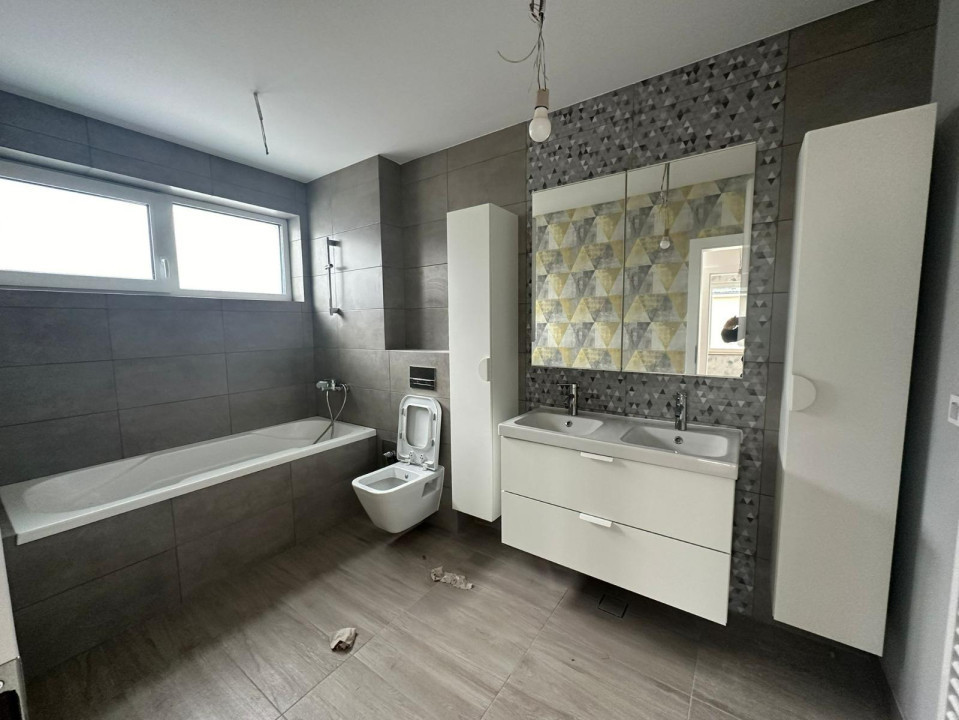 Duplex finisat si mobilat 210 mp utili, 175 mp curte, Borhanci