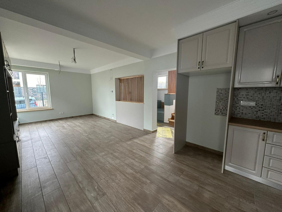 Duplex finisat si mobilat 210 mp utili, 175 mp curte, Borhanci