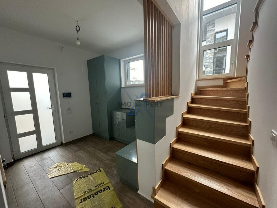 Duplex finisat si mobilat 210 mp utili, 175 mp curte, Borhanci