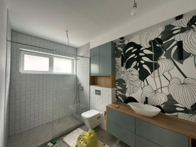 Duplex finisat si mobilat 210 mp utili, 175 mp curte, Borhanci