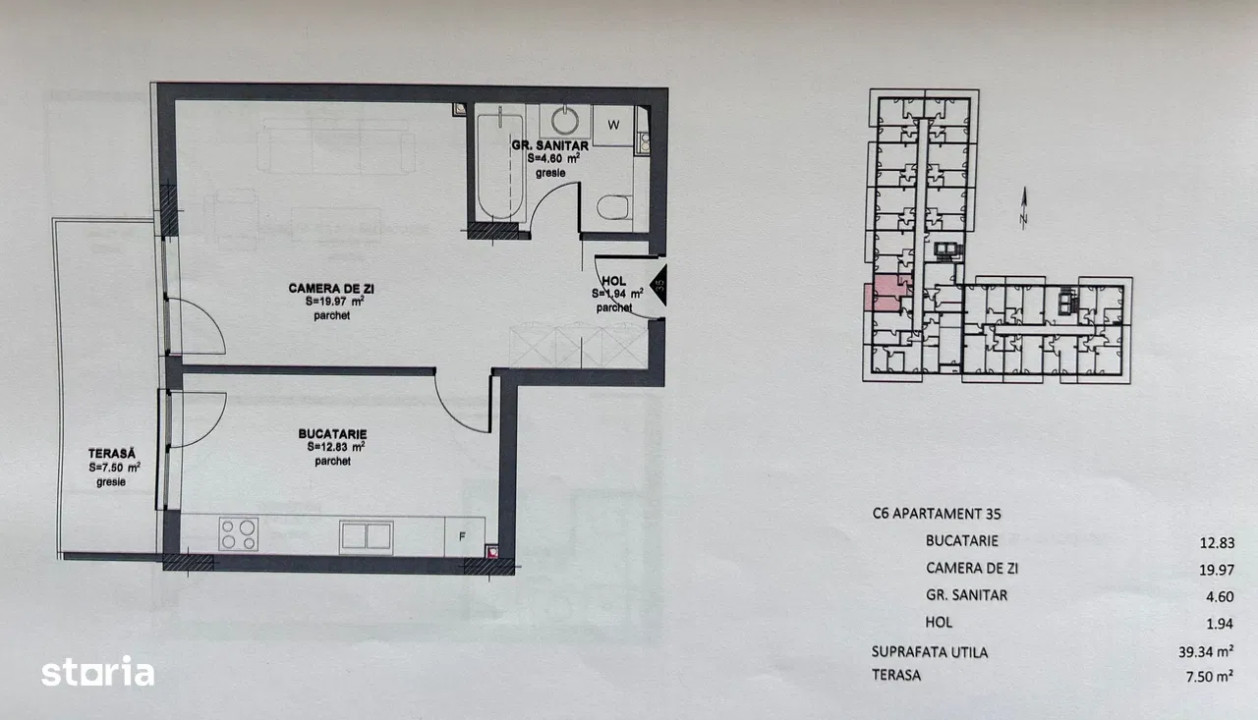 Comision 0! Apartament cu 2 camere, etaj intermediar, Eroilor!