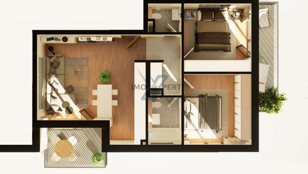 Apartamente de 1,2,3 camere , Intre Lacuri, Bloc Premium!