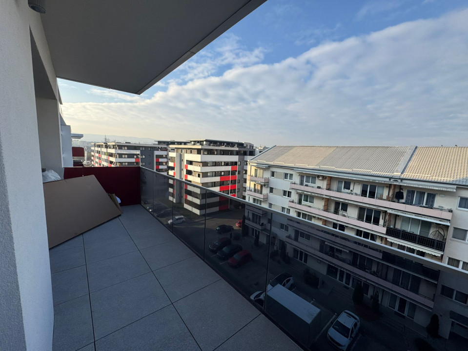Apartament modern cu terasa spatioasa in bloc nou cu CF, NZEB