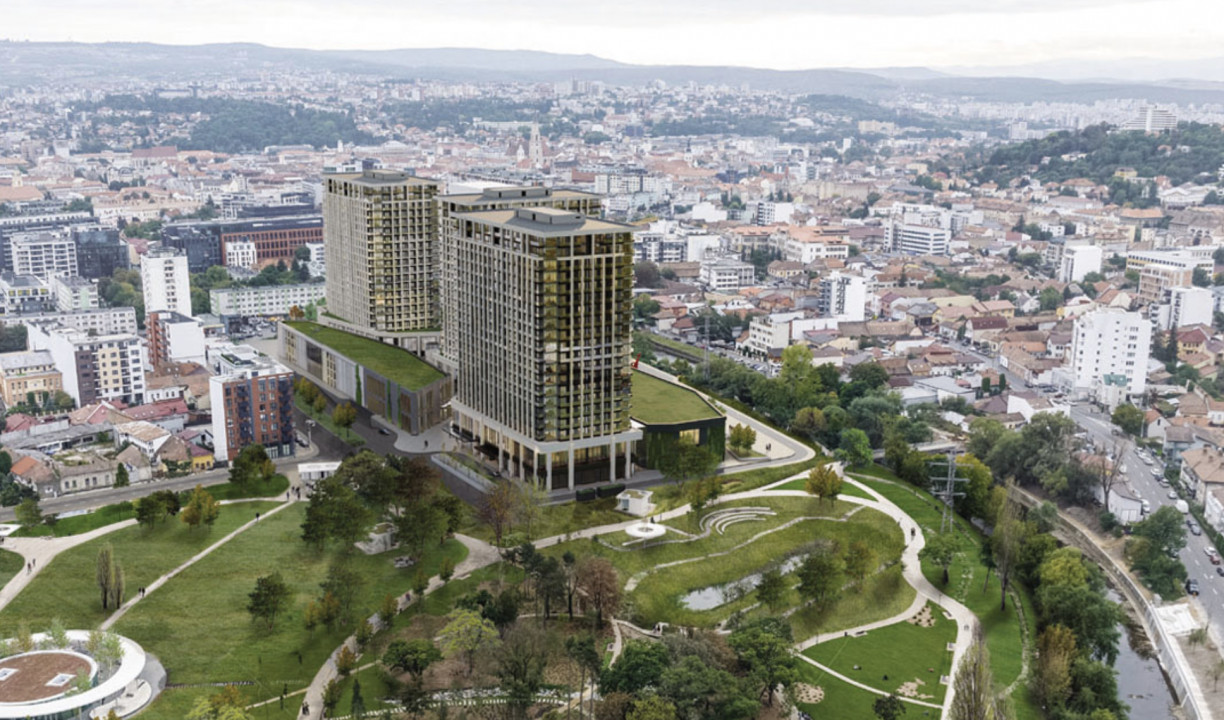 Apartament premium situat intr-o zona verde din centrul orasului 