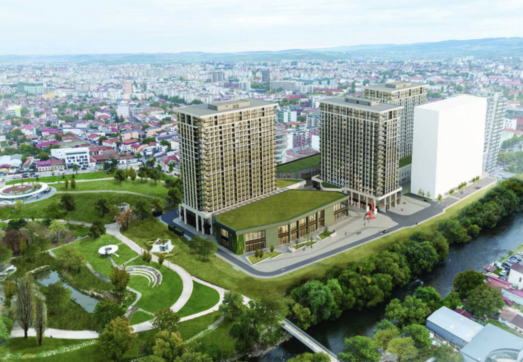 Apartament premium situat intr-o zona verde din centrul orasului 