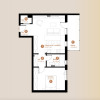 Apartament 2 camere, et intermediar, zona Vivo
