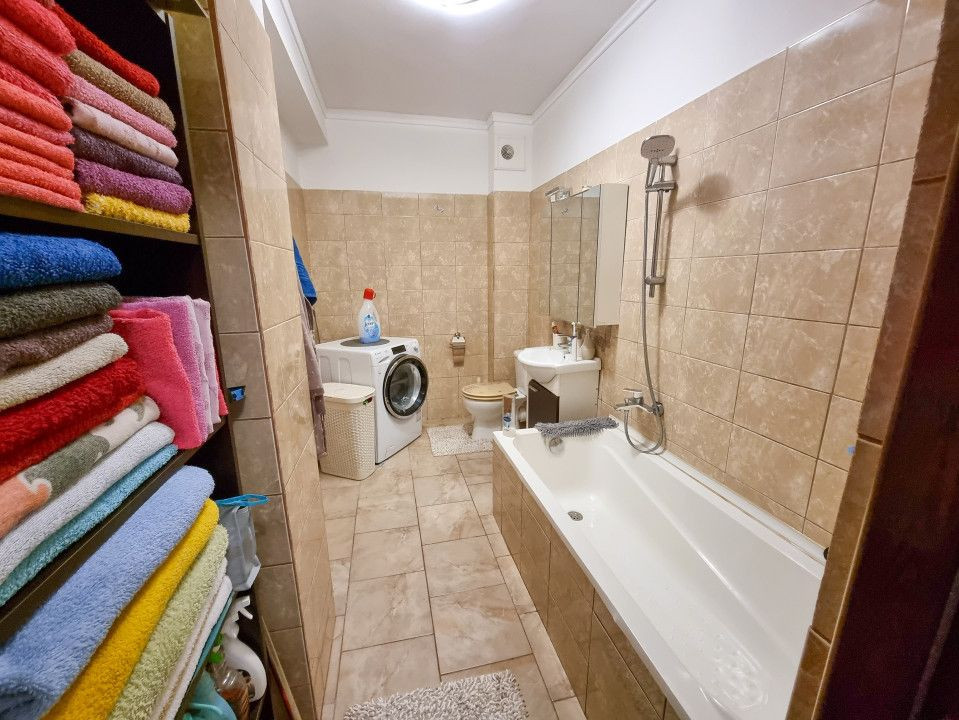 Apartament cu 2 camere mobilat si utilat etaj 1/5 zona Petrom Baciu 