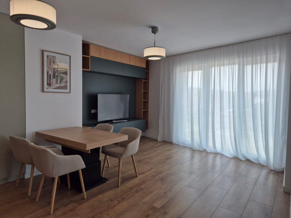 Apartament 3 camere, 78 mp + 2 balcoane, în Elite City, mobilat la cheie