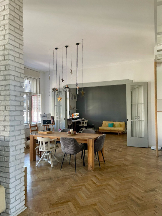 Apartament superb, 3 camere, 120 mp, Clădire istorică, Calea Dorobanților