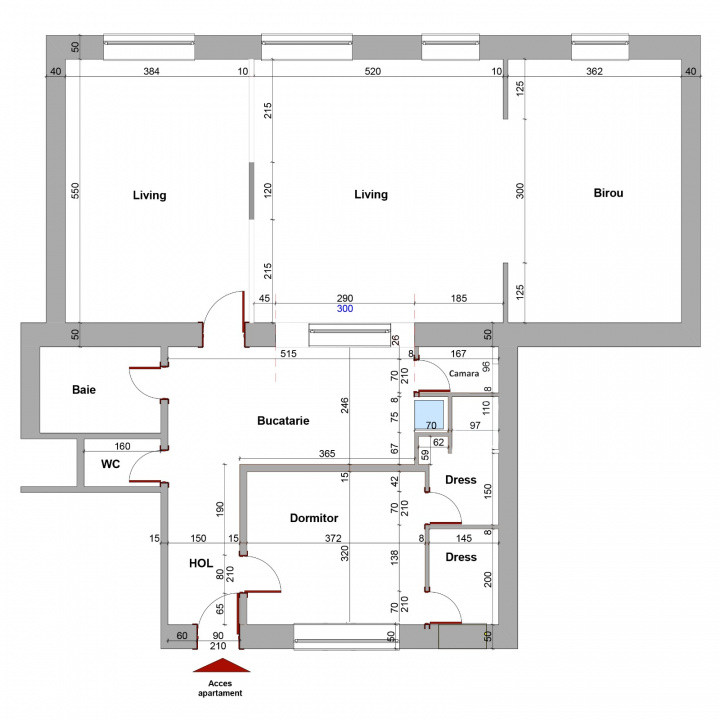 Apartament superb, 3 camere, 120 mp, Clădire istorică, Calea Dorobanților