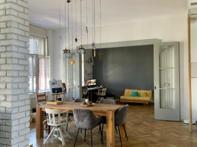 Apartament superb, 3 camere, 120 mp, Clădire istorică, Calea Dorobanților