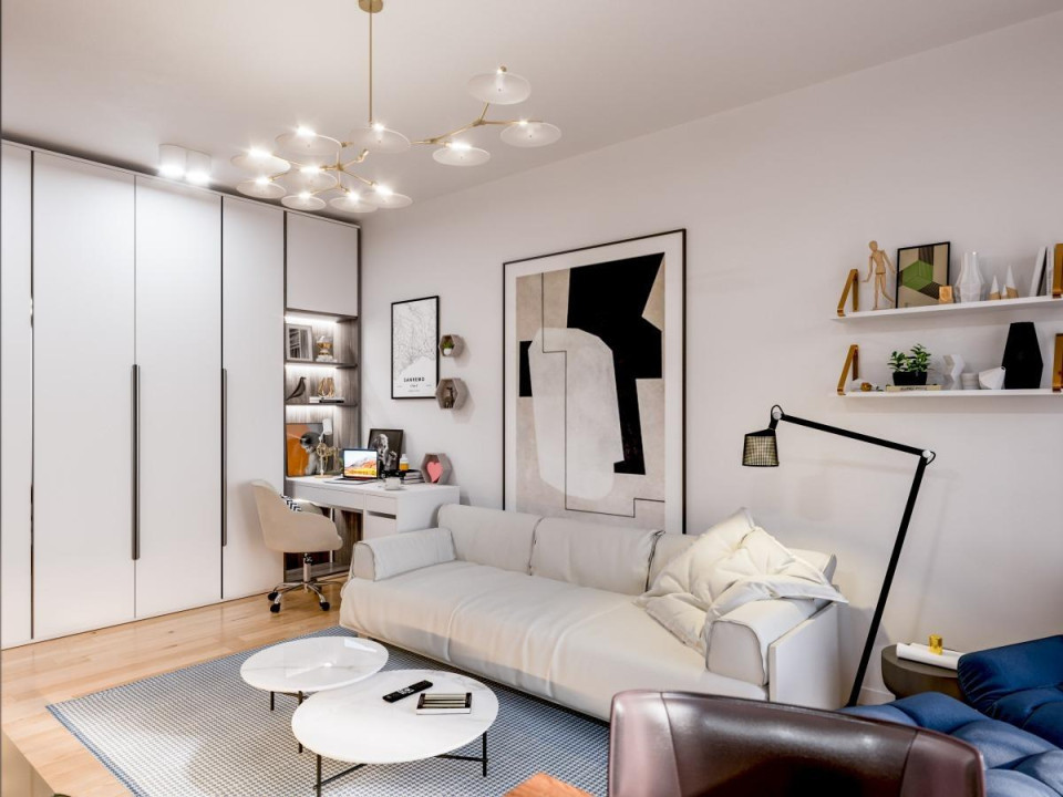 Apartament de 2 camere, etaj intermediar, Bloc nZeb, cartier Iris!