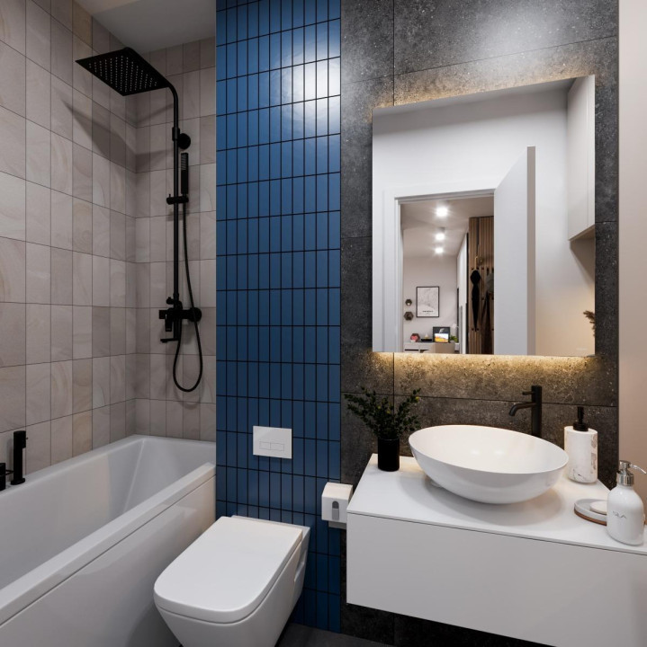 Apartament de 2 camere, etaj intermediar, Bloc nZeb, cartier Iris!