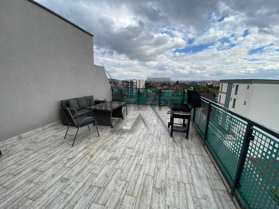 Apartament tip Penthouse, 3 camere cu view si terasa , Garaj, Marasti!