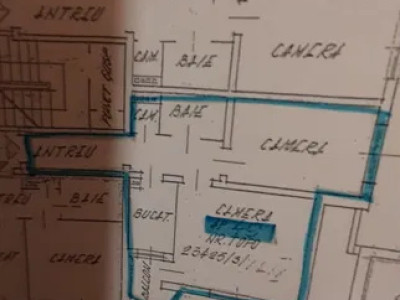 Apartament 2 camere decomandat, Manastur, etaj intermediar 