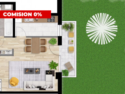 Apartament cu 1 camera, Zona Iulius, Intre Lacuri