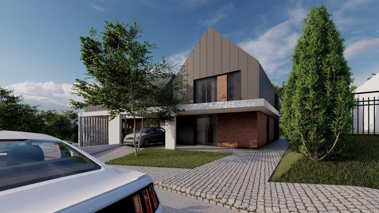 Casa Individuala in Popesti, 4 camere, 180mp utili cu 500 mp teren!