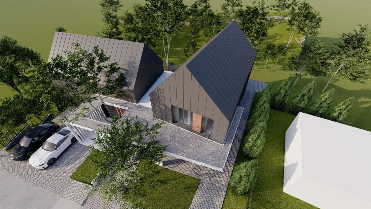 Casa Individuala in Popesti, 4 camere, 180mp utili cu 500 mp teren!