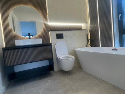 Casa Ultrafinisata, 5 camere, 3 bai, 170 m utili, teren 500m2, Popesti