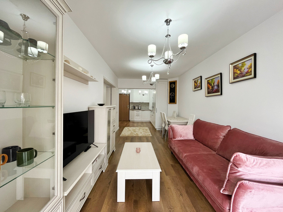 Apartament 2 camere ultra finisat, parcare subterana, Viva City