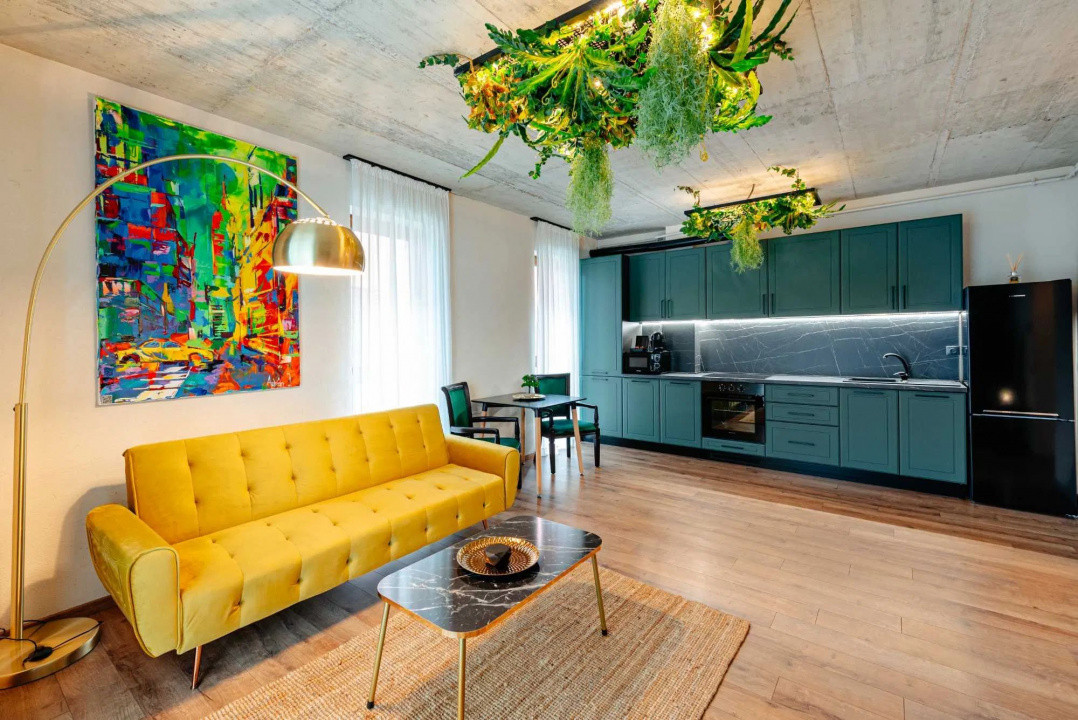Apartament cu 2 camere în centru, parcare, curățenie săptămânală 