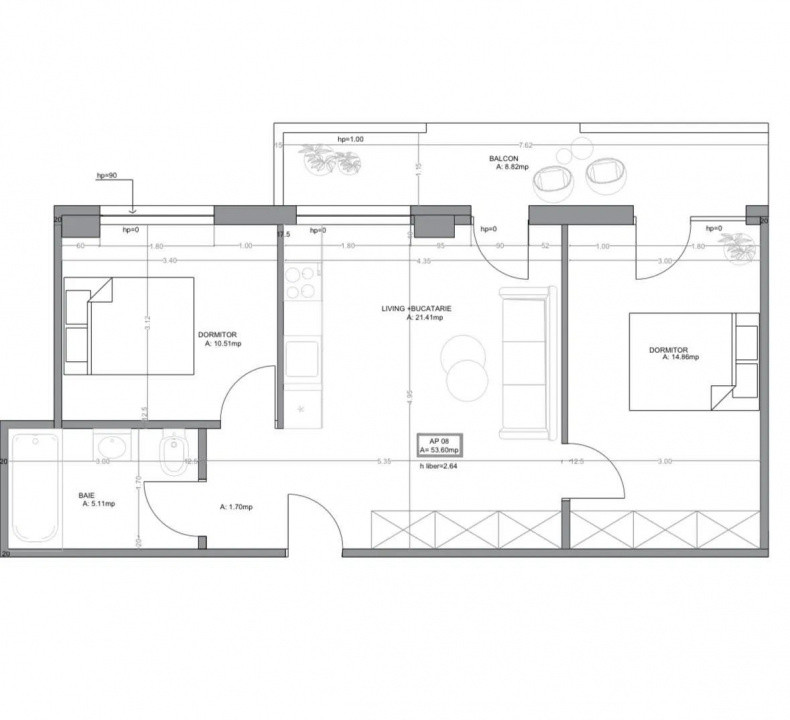Apartament 3 camere, finisat modern, Bloc nou, Iulius Mall Cluj-Napoca