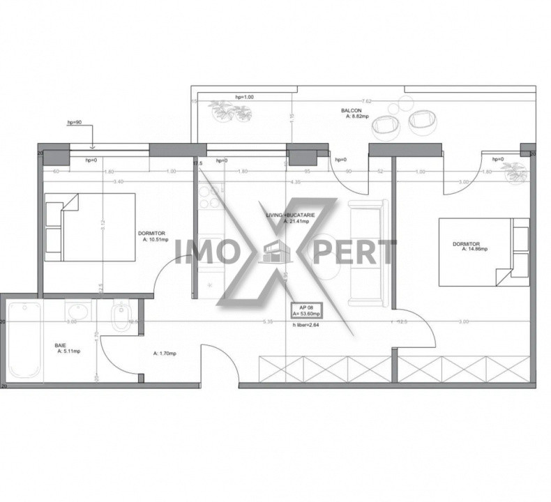 Apartament 3 camere, finisat modern, Bloc nou, Iulius Mall Cluj-Napoca