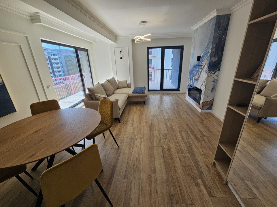 Apartament 2 camere, lux, terasa 23mp, zona Vivo Mall