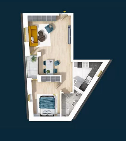 Apartament 2 camere, bloc nou, zona Horea