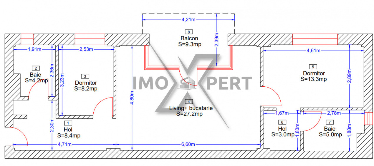 Apartament 3 camere cu priveliste, bloc premium, Gheorgheni 