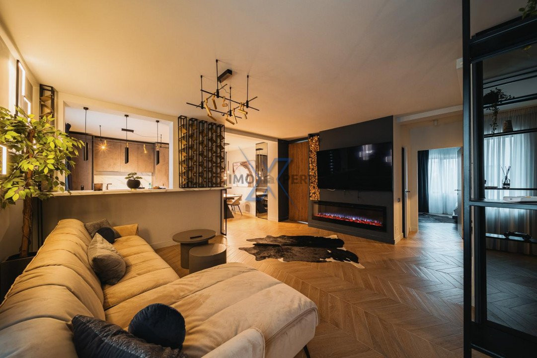 Apartament cu 3 camere, mobilat premium , parcare, cartier Buna Ziua 