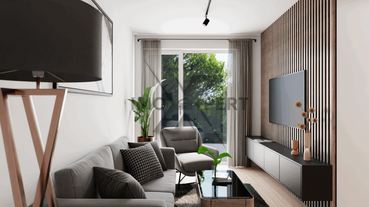 Apartament 2 camere, 44 mp, semifinisat, Apahida