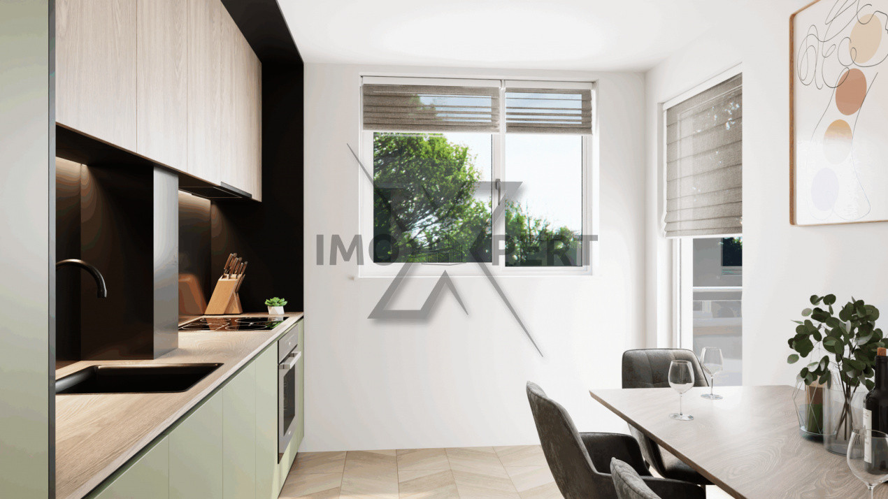 Apartament 2 camere, 44 mp, semifinisat, Apahida