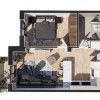 Apartament 2 camere, etaj intermediar,bloc premium Baciu Regal 