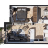 Apartament 2 camere, etaj intermediar,bloc premium Baciu Regal 