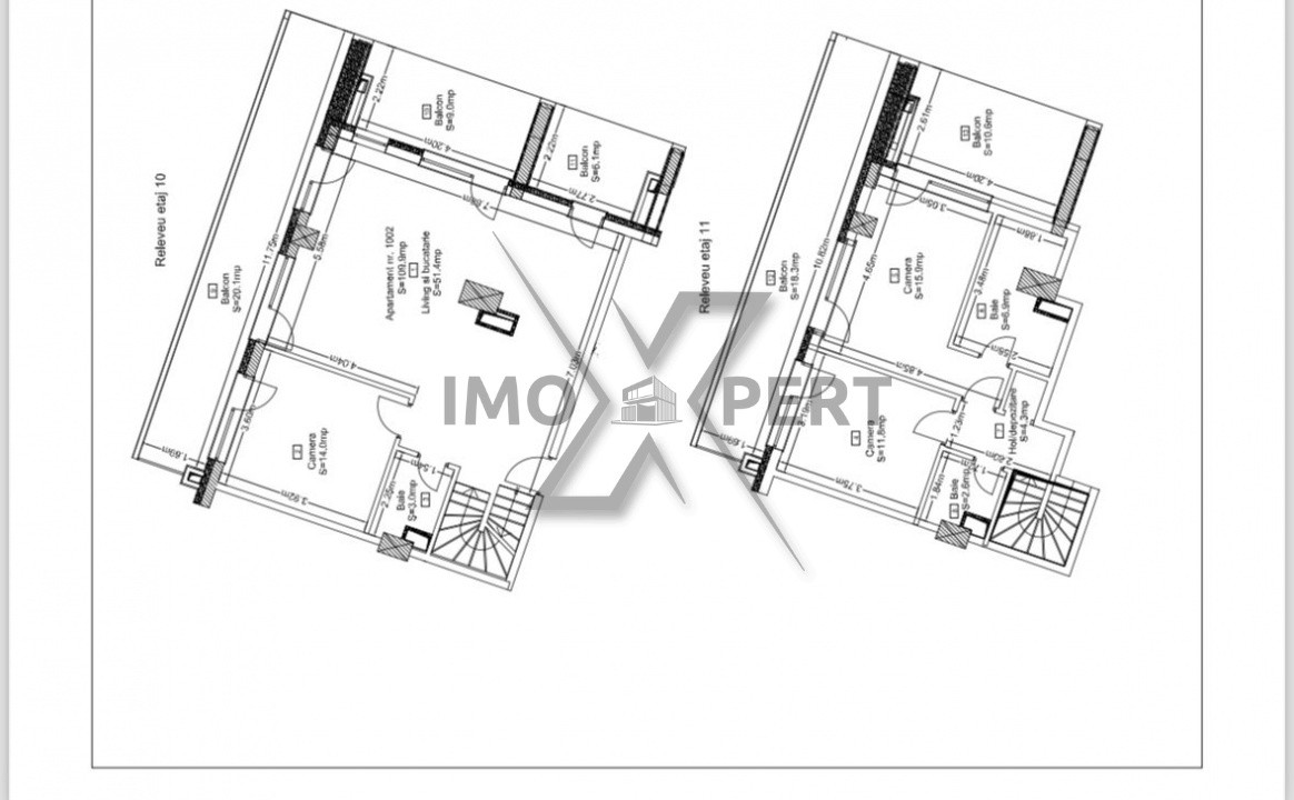 Apartament 4 camere , 2 parcări, terasa 60 mp , Wings