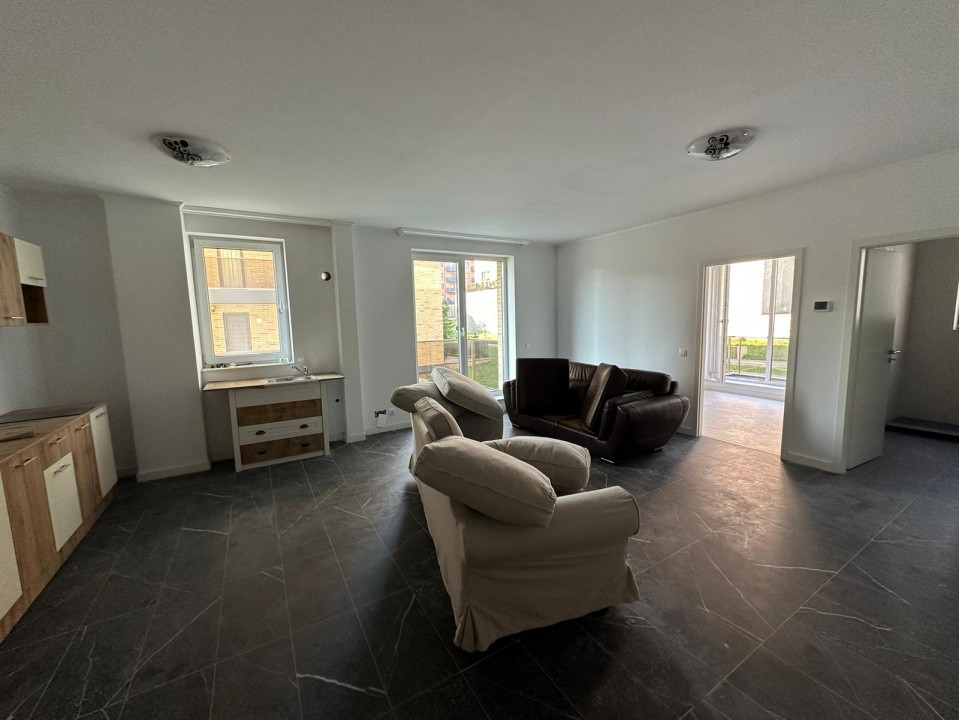 Apartament 2 camere, finisat, terasa generoasa, Beta Residence