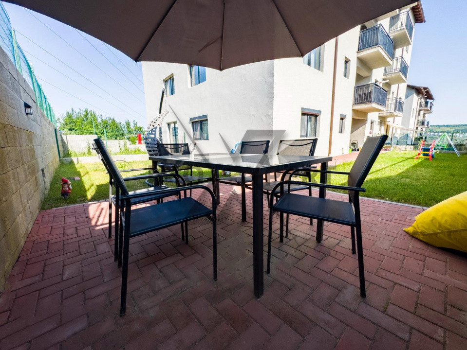 Apartament 3 camere superfinisat + grădină 125 mp – zona Vivo