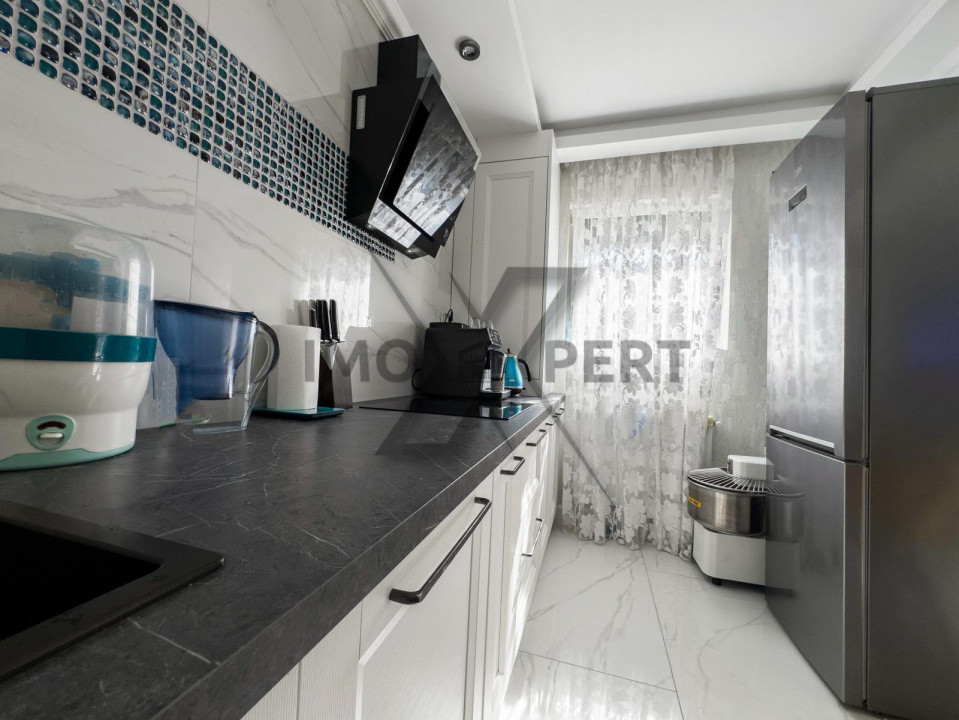 Apartament 3 camere superfinisat + grădină 125 mp – zona Vivo